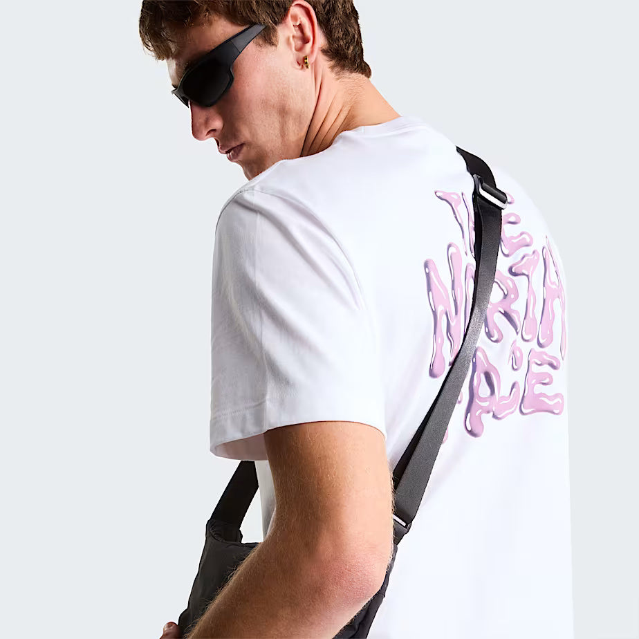 T-shirt Drip Logo Relaxed con grafica NF0A8GAB FN41 THE NORTH FACE 