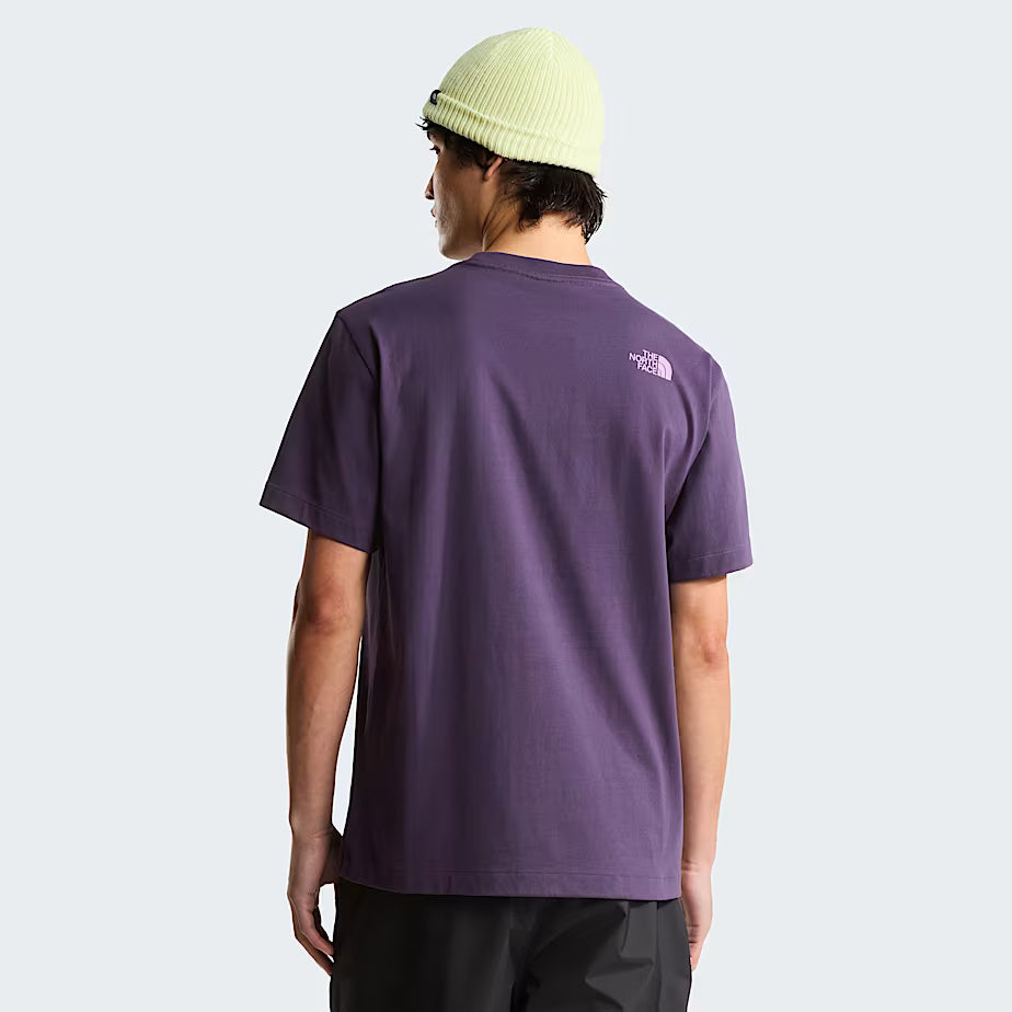 T-shirt Logo Twist Relaxed con grafica NF0A8GQV G5O1 THE NORTH FACE 