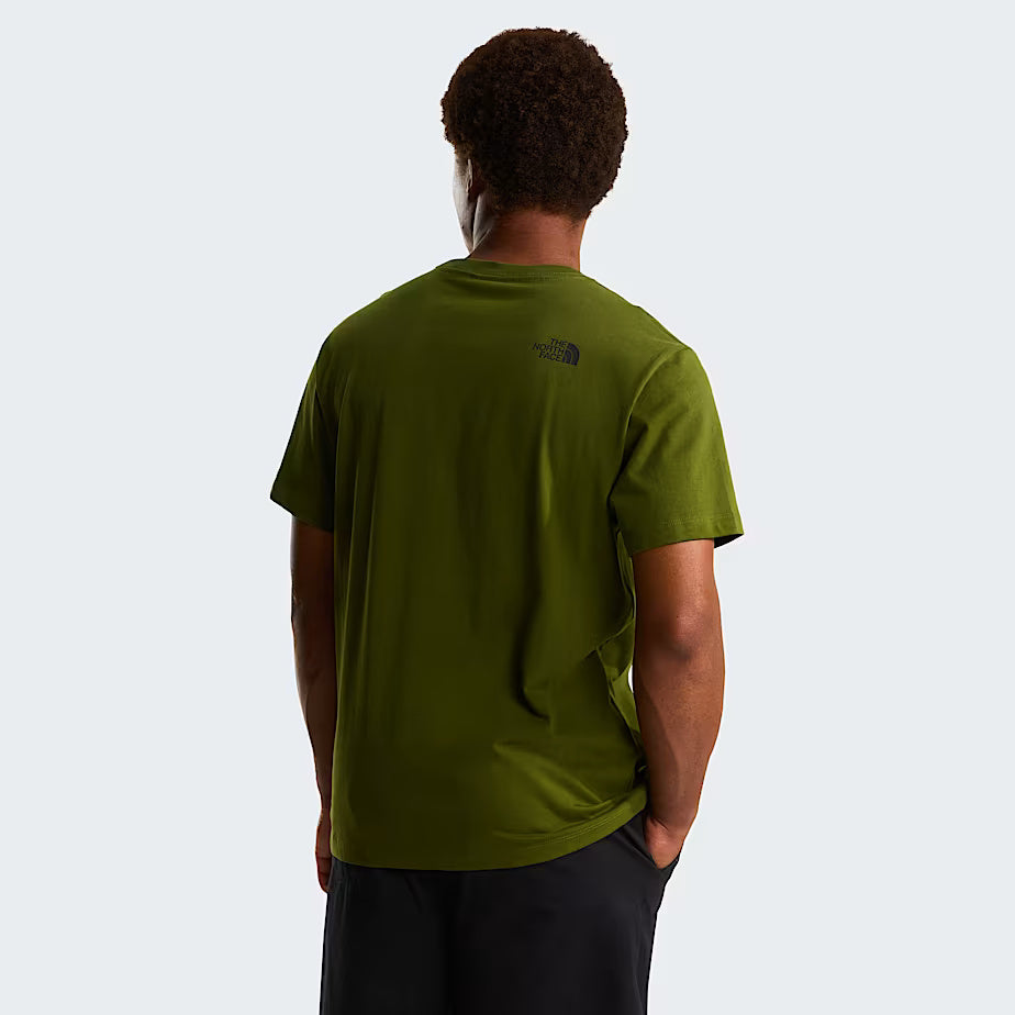 T-shirt Mountain Logo Relaxed con grafica NF0A8GUU FN41 THE NORTH FACE 