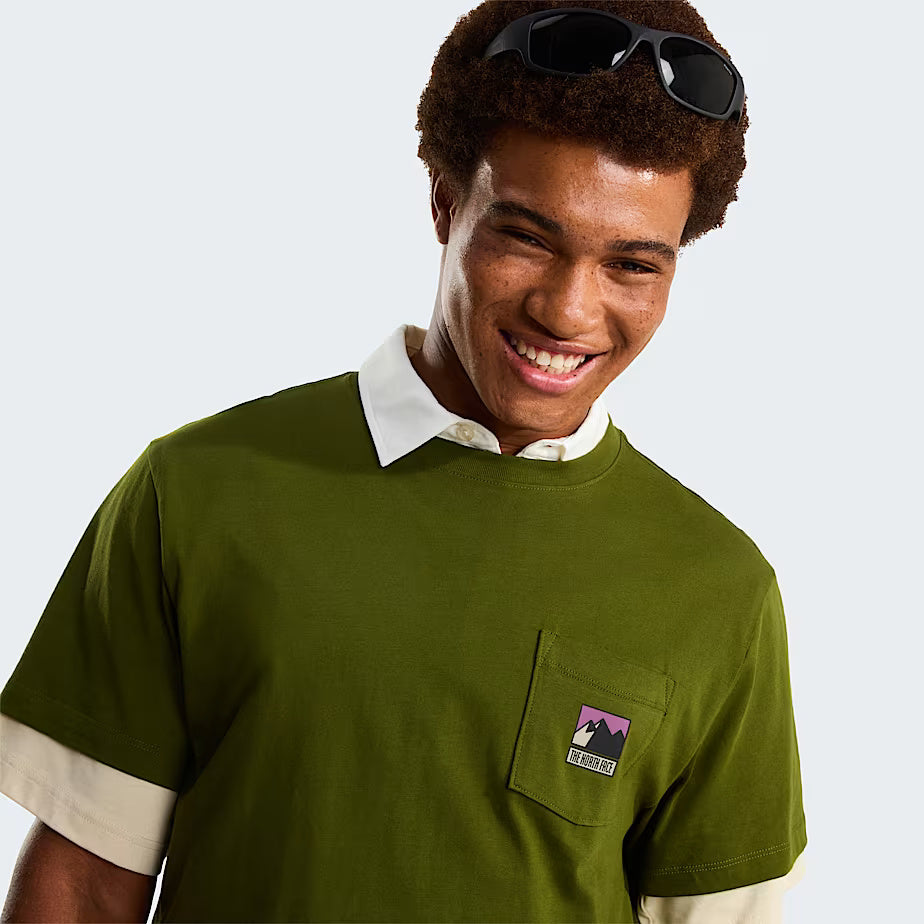 T-shirt Mountain Logo Relaxed con grafica NF0A8GUU FN41 THE NORTH FACE 