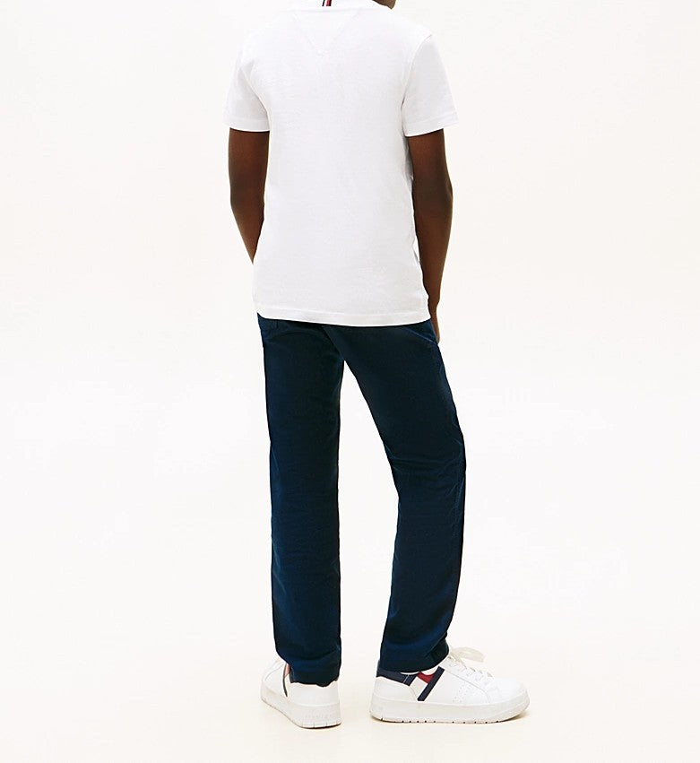 T-shirt con logo stampato KB0KB10051J YBR TOMMY HILFIGER 