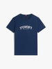 T-shirt with printed logo