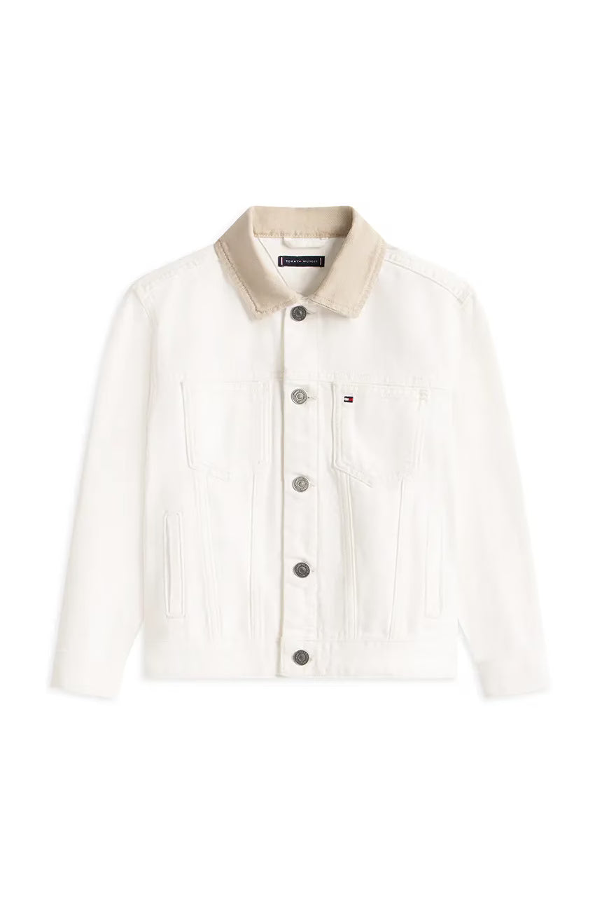 Giacca in denim KB0KB10082T 1CD TOMMY HILFIGER 