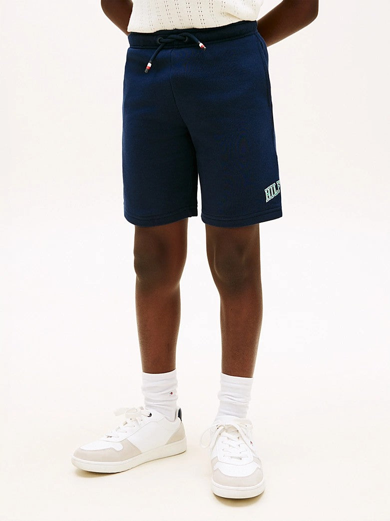 Shorts sportivi larghi in spugna KB0KB10244T C1G TOMMY HILFIGER 