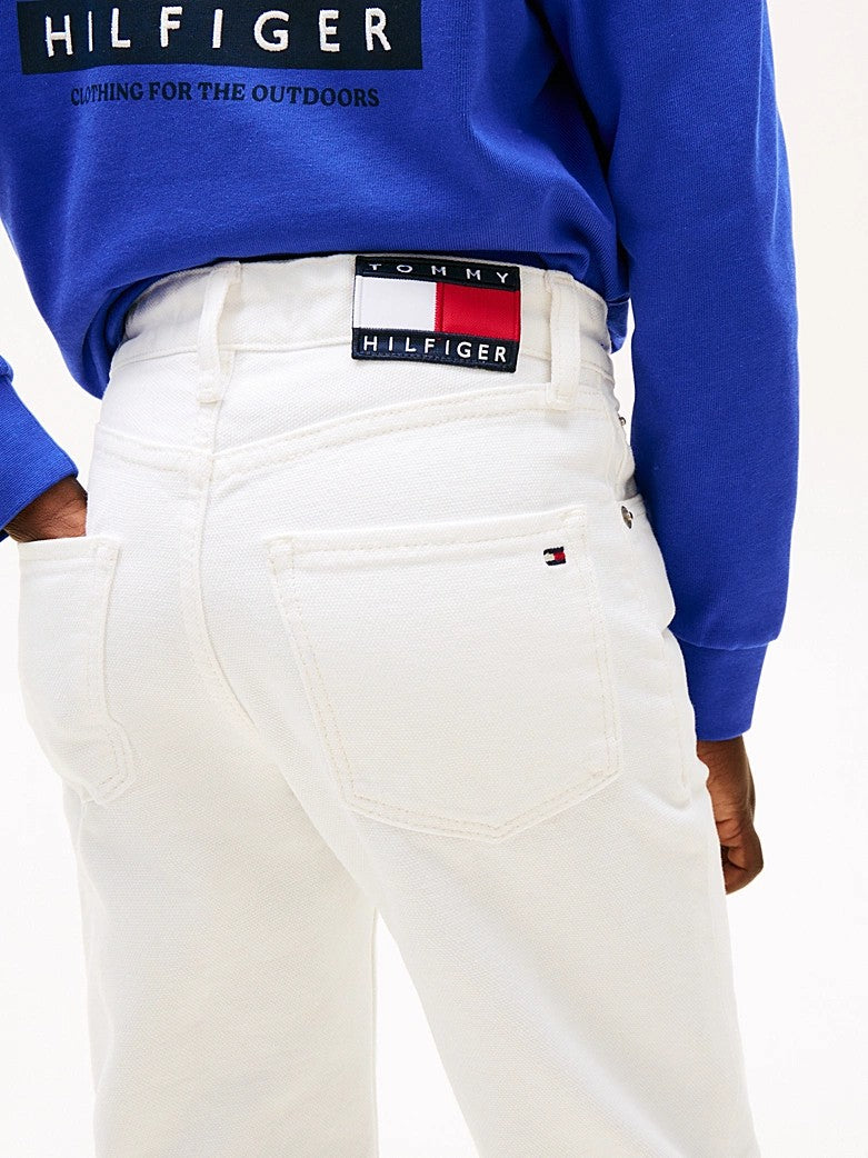 Jeans Heritage larghi bianchi KB0KB10342T 1CD TOMMY HILFIGER 