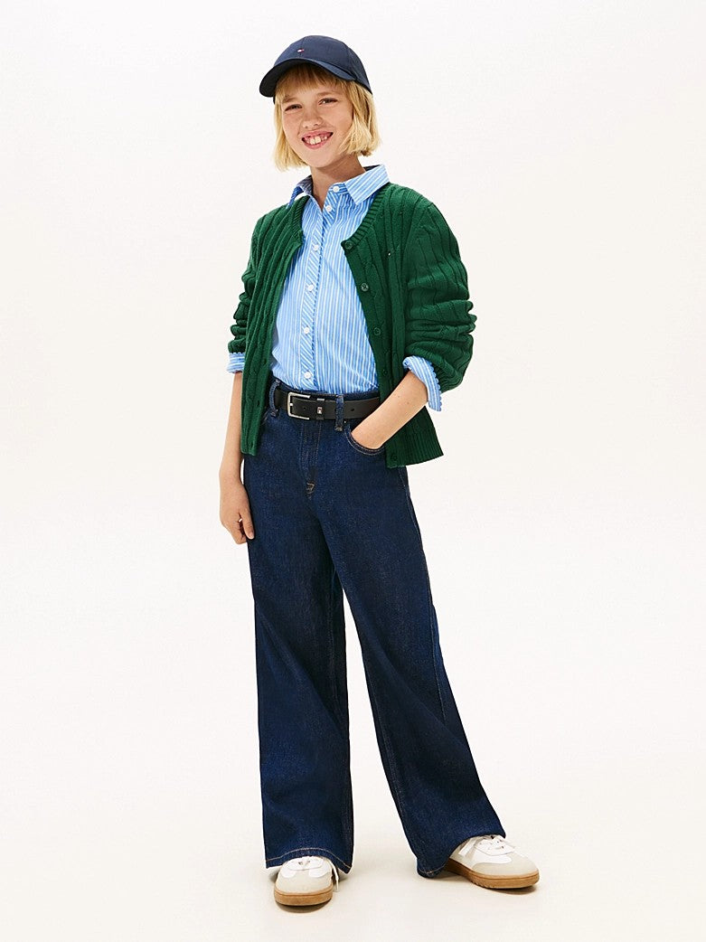 Jeans mabel larghi KG0KG08961T 1BL TOMMY HILFIGER 
