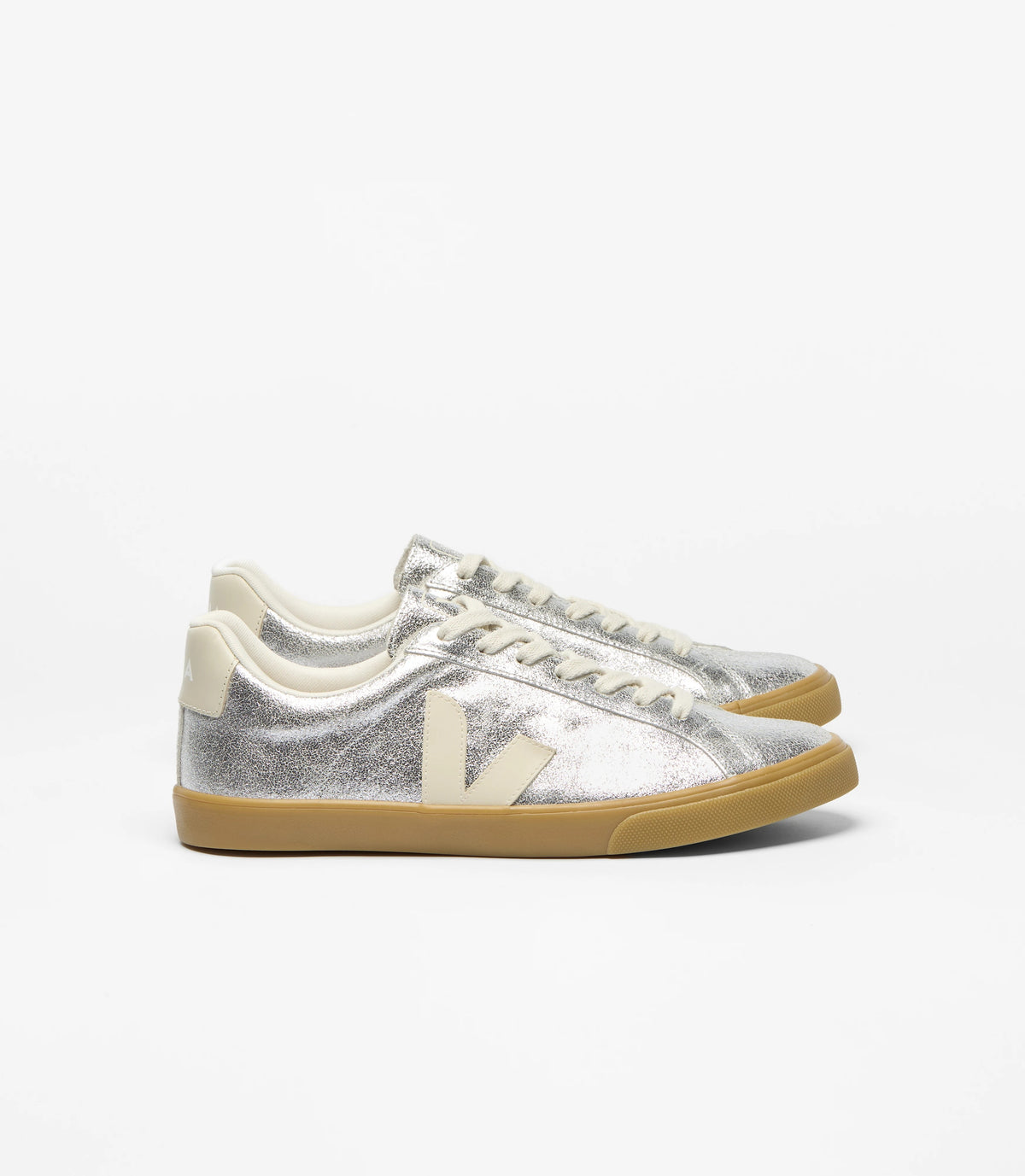 Esplar Suede Silver Pierre Natural EO03214 65 VEJA 