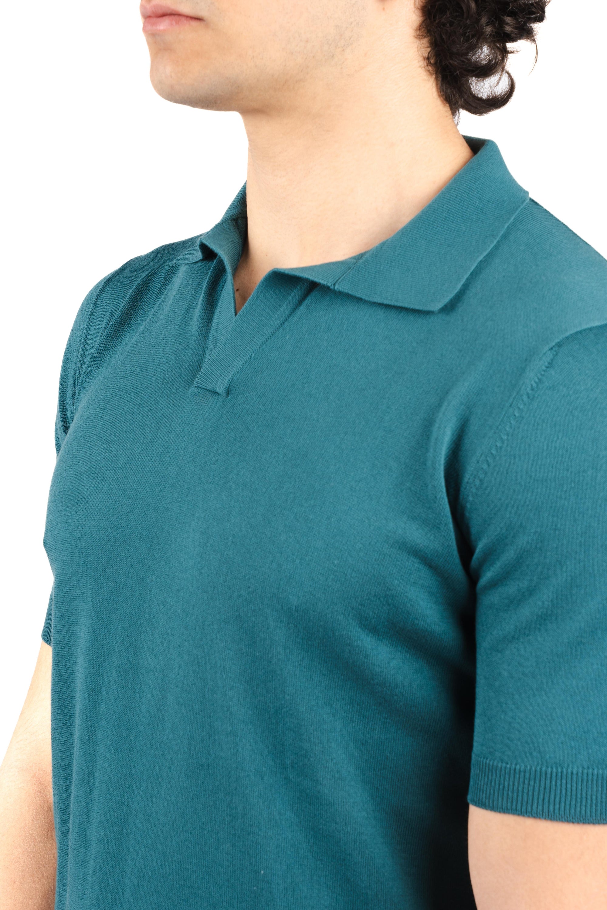 Polo con scollo a v 57132/20689 680 GRAN SASSO 