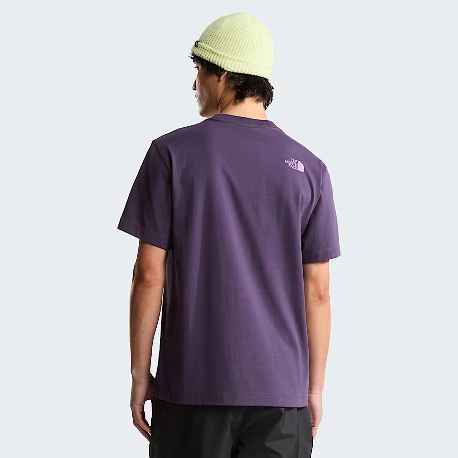 T-shirt Logo Twist Relaxed con grafica NF0A8GQV G5O1 THE NORTH FACE 