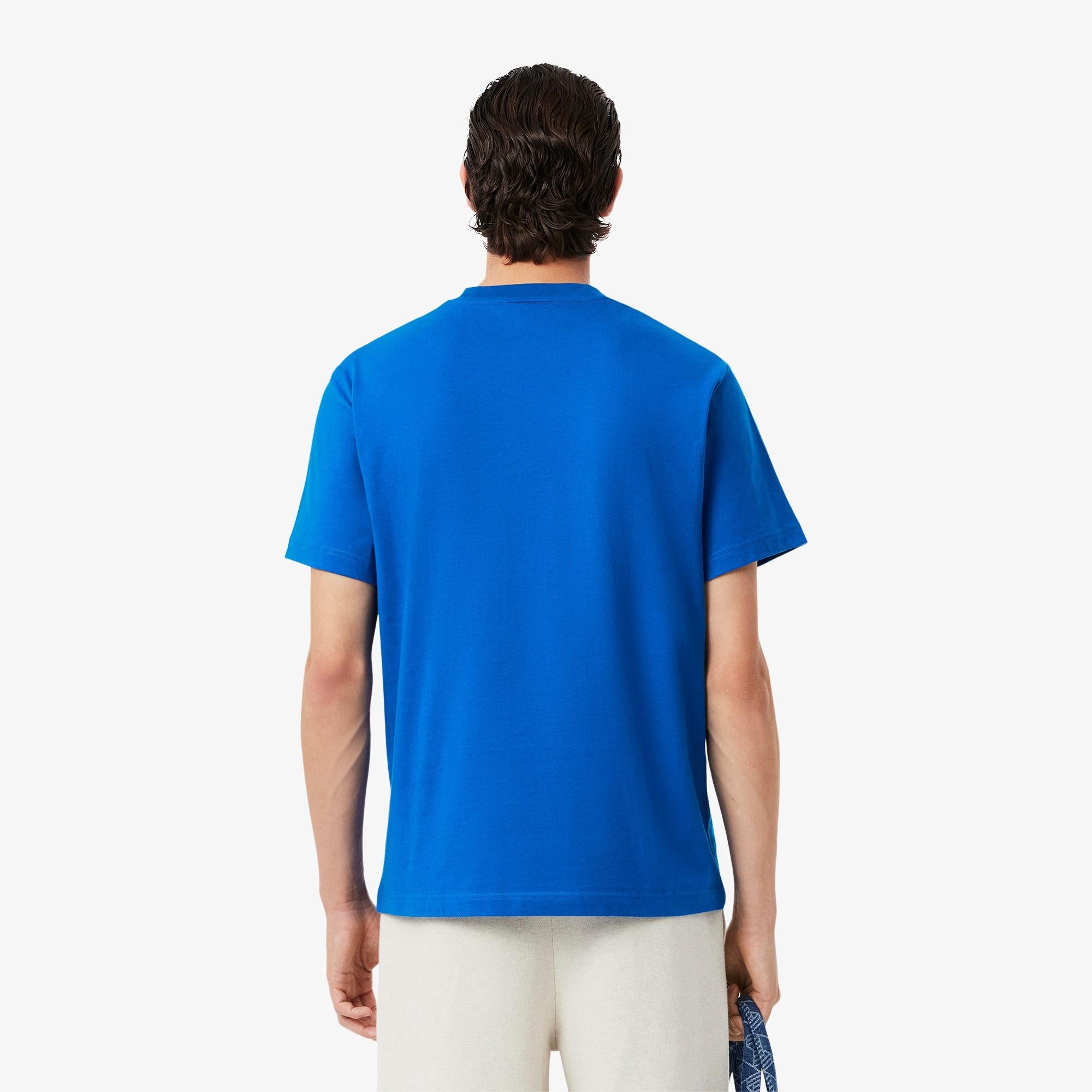 T-shirt in cotone TH7318 3D3 LACOSTE 