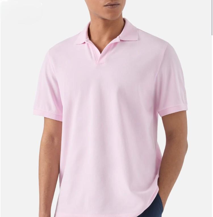 Polo Charles in piquet di cotone CHS0001 00131L MC2 SAINT BARTH 