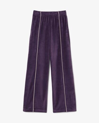 Pantaloni della tuta in velluto con bordo XF5273 ZSV LACOSTE 