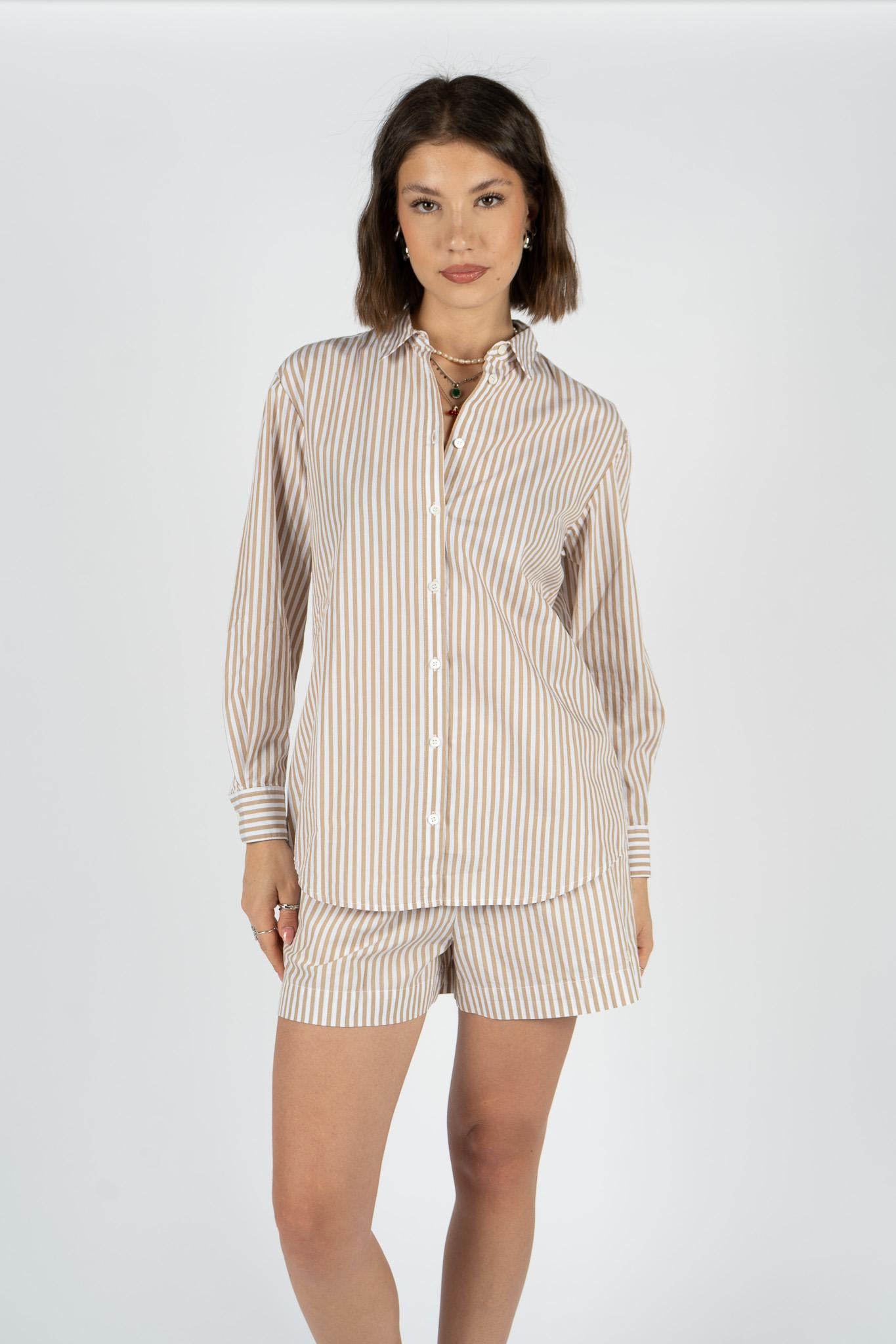 Camicia Brigitte con ricamo BRIG001 00724L MC2 SAINT BARTH 