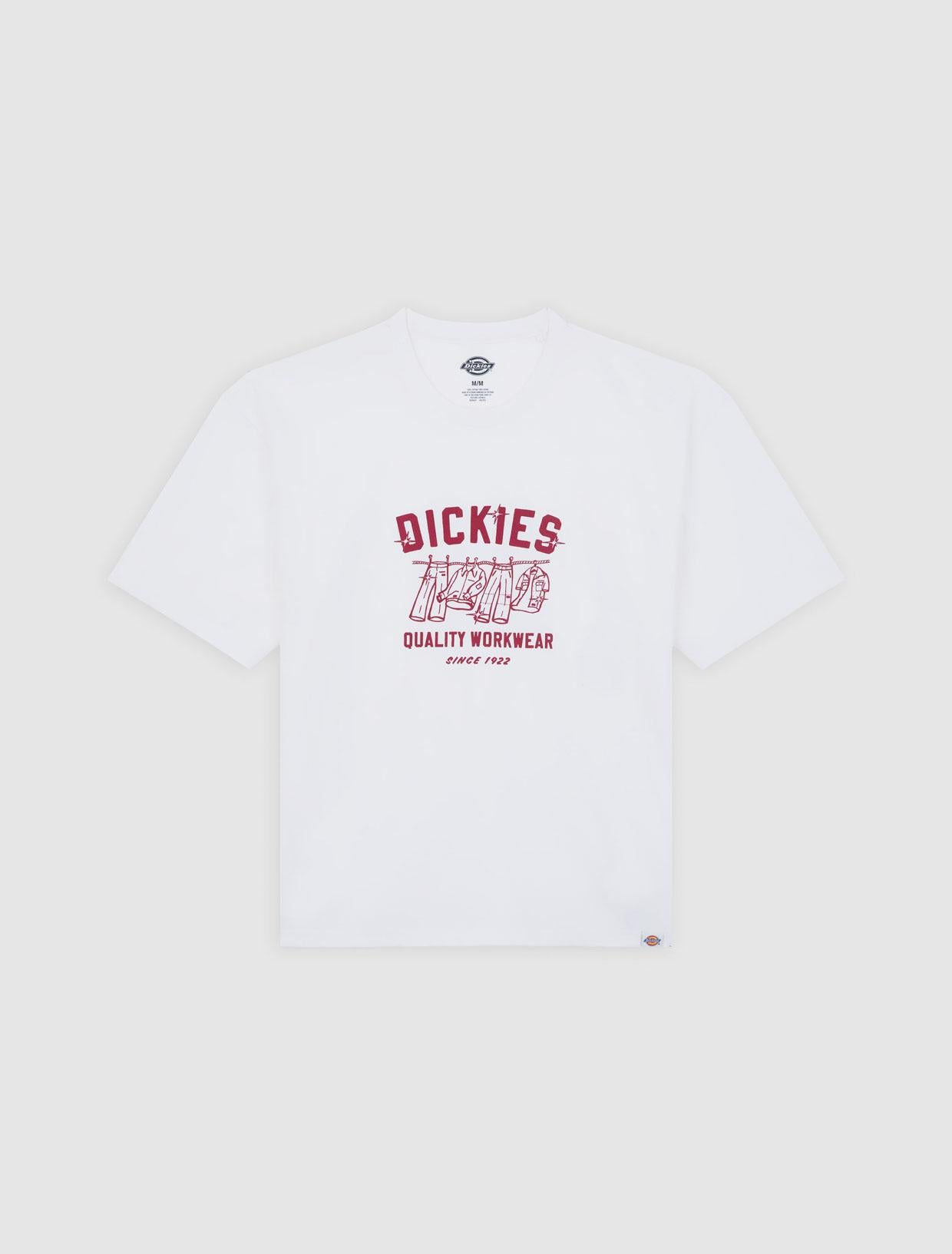 T-shirt Laundry Boxy DK0A4Z97 0WH1 DICKIES 