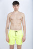 Costume da bagno corto vita elasticata poliestere riciclato Repreve® fluo