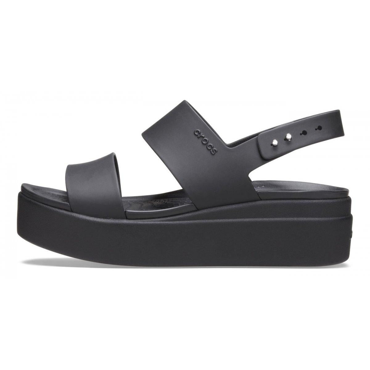 Brooklyn Low Wedge Donna Black CR206453 BKBK CROCS 