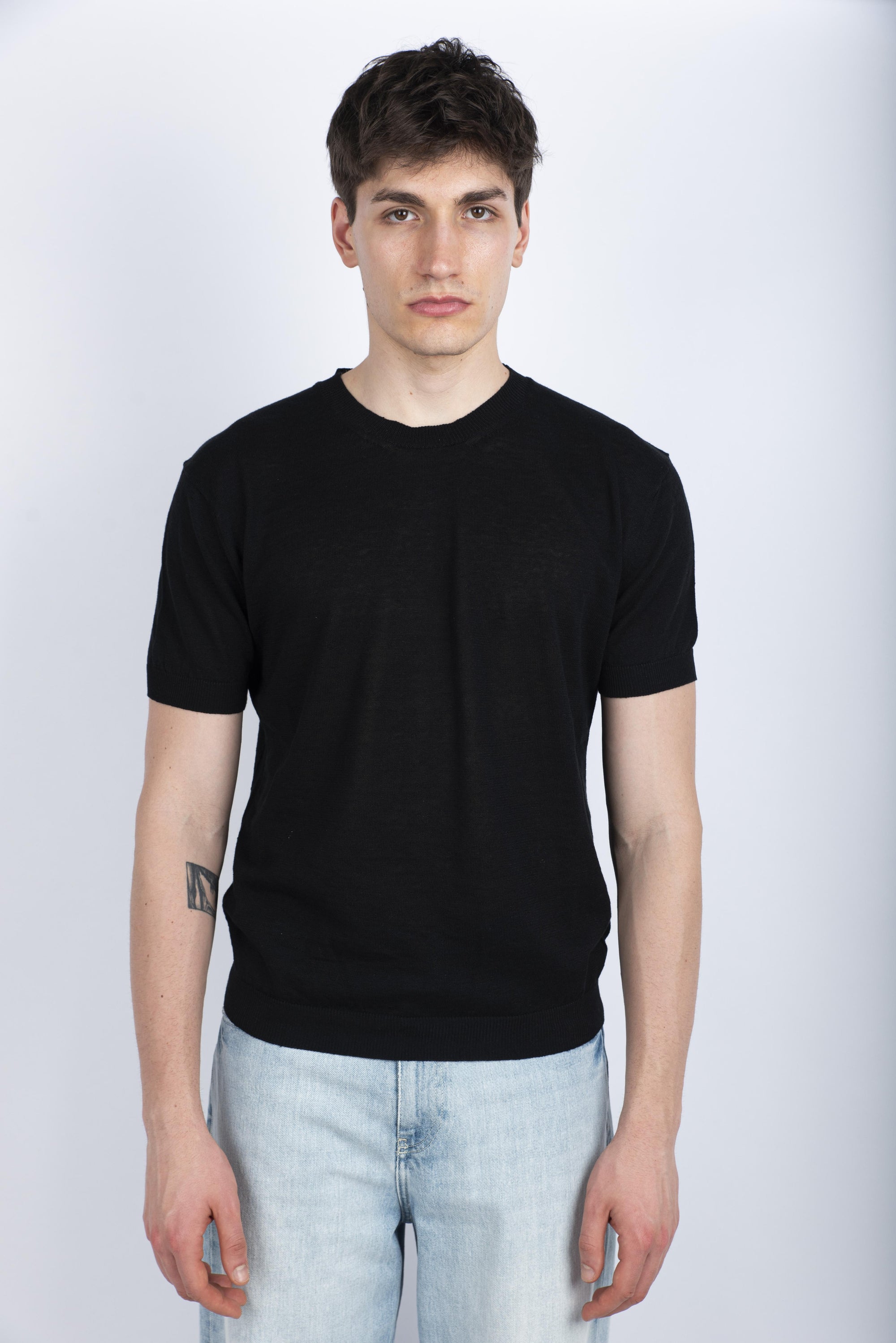 Maglia basic nero Amaranto Uomo B9D0009 A99 AMARANTO 
