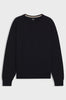 Maglione in cotone con logo ricamato