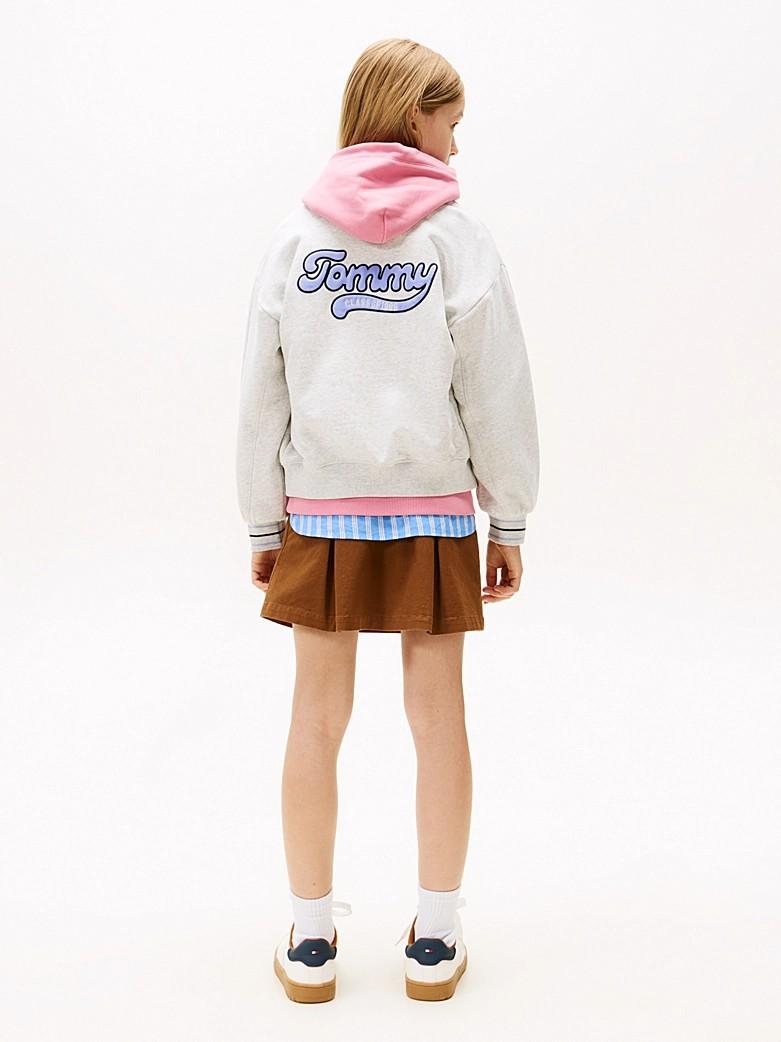 Bomber Varsity oversize con logo sul retro KG0KG08784T P09 TOMMY HILFIGER 