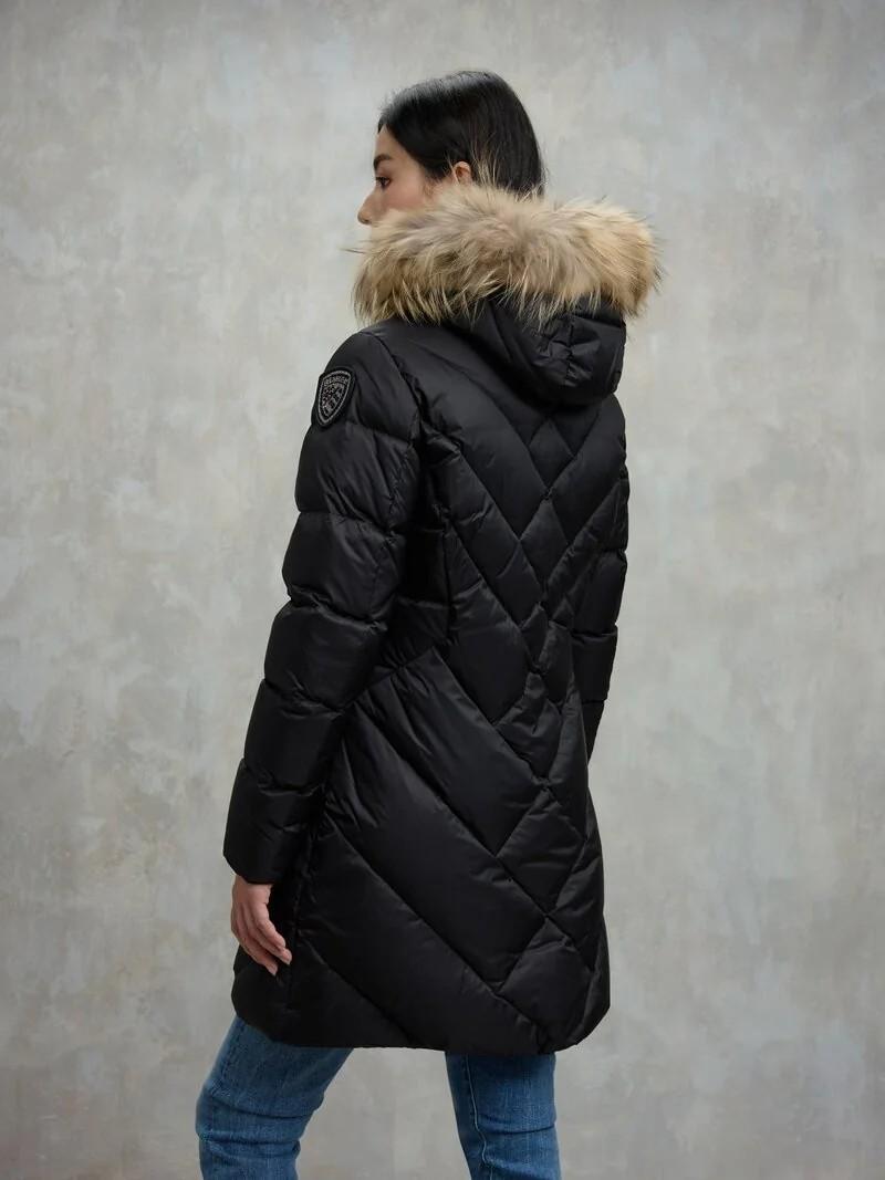 Piumino lungo althea 25WBLDK03098 999EI BLAUER 