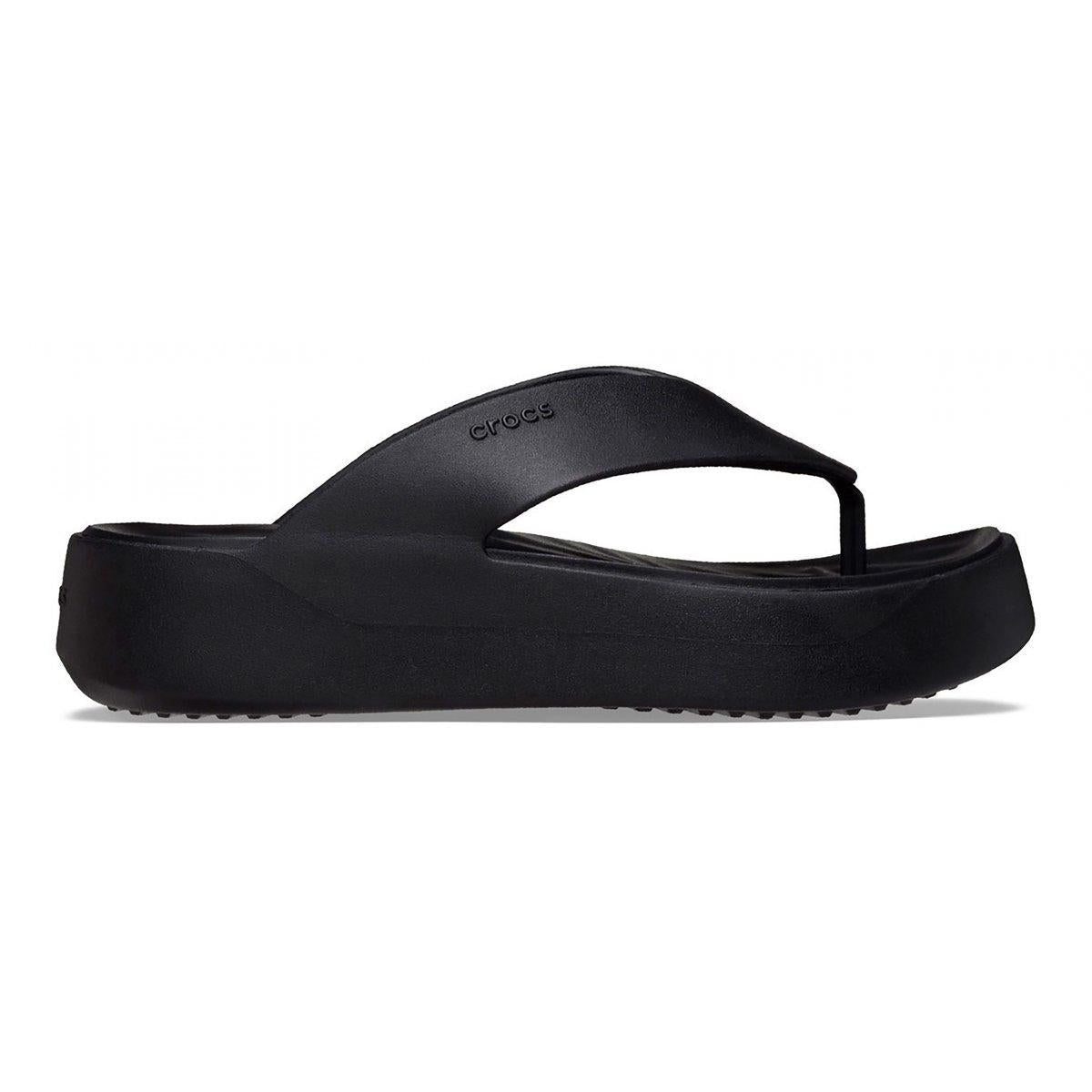 Getaway Platform Flip Donna Black CR209410 BLK CROCS 
