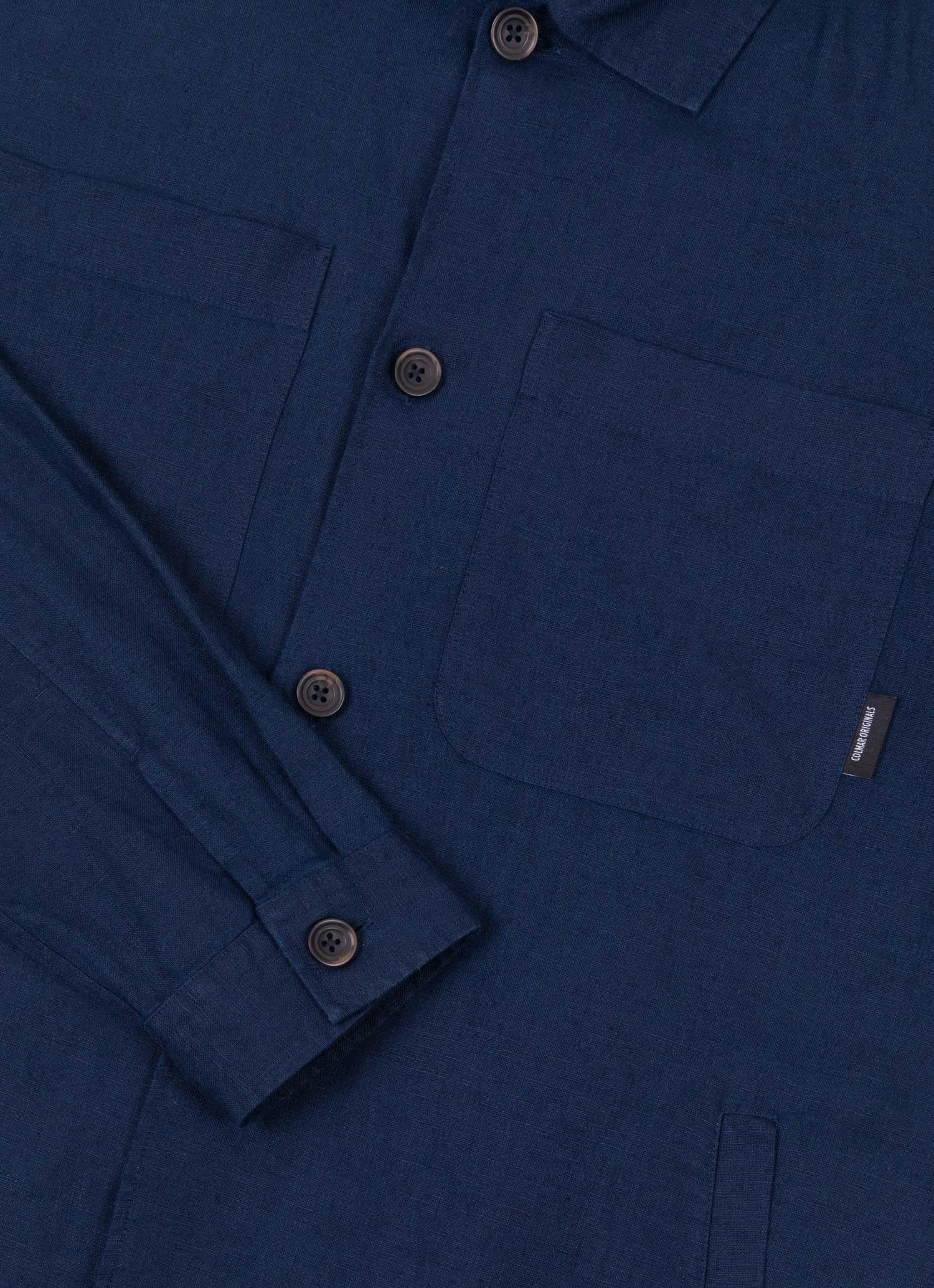 Overshirt in lino 85876AZ 68 COLMAR 