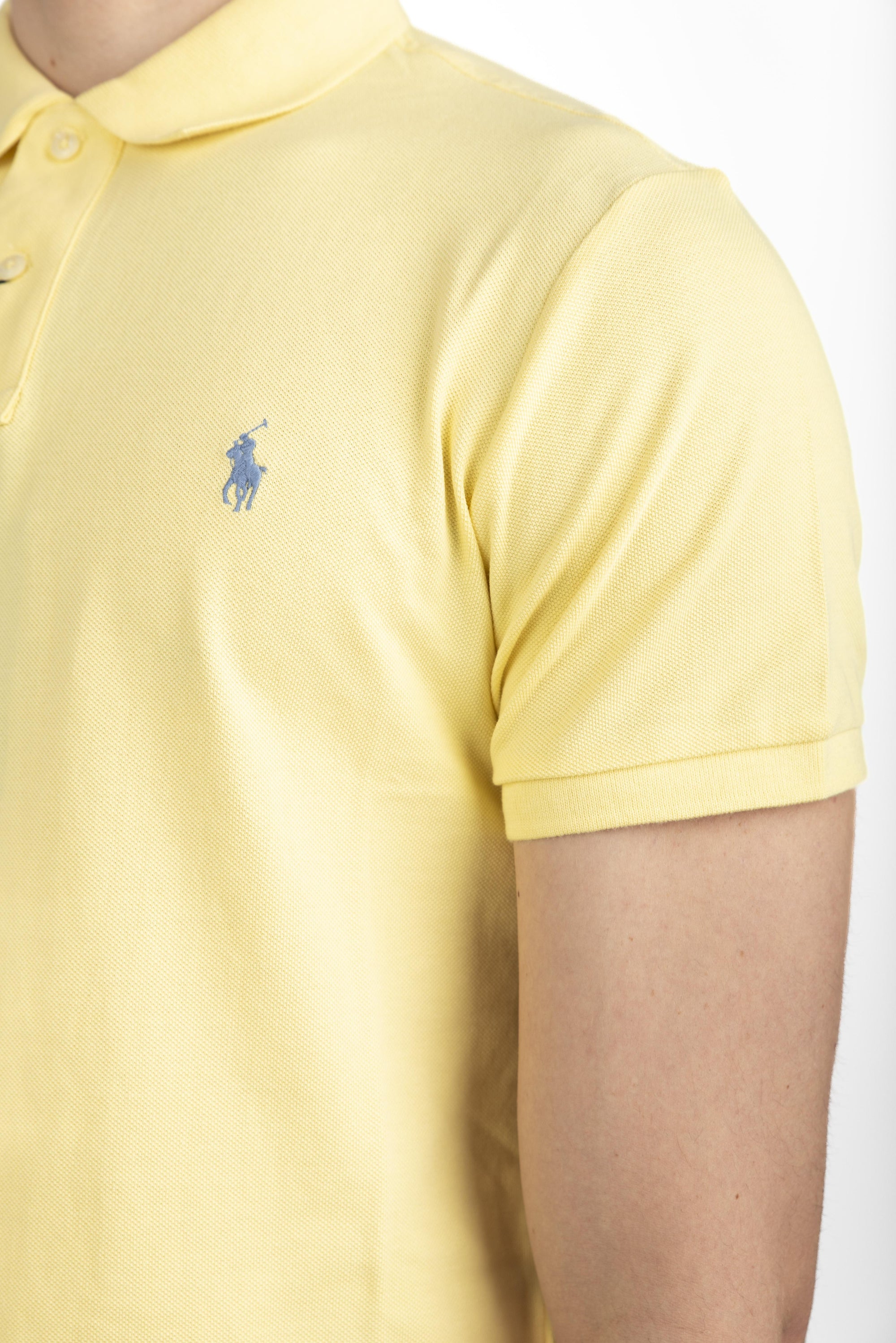Polo oro resort in piqué Slim Fit  710680784 421 POLO RALPH LAUREN 