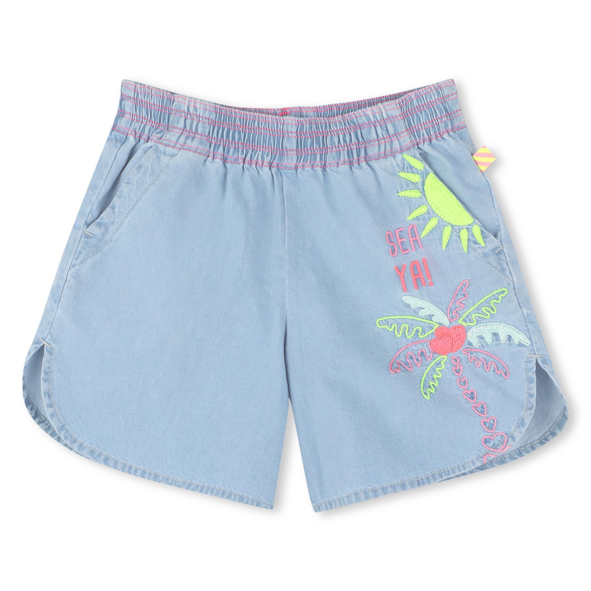 Shorts in denim U20897 Z04 BILLIEBLUSH 