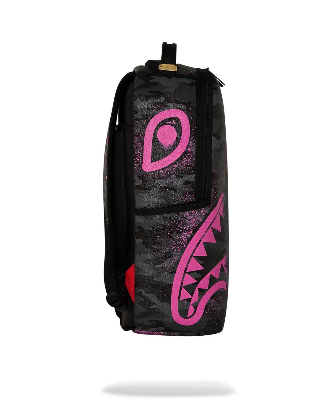 Peanuts Snoopy pink stencil dlxsv backpack 910B8781 NSZ SPRAYGROUND 