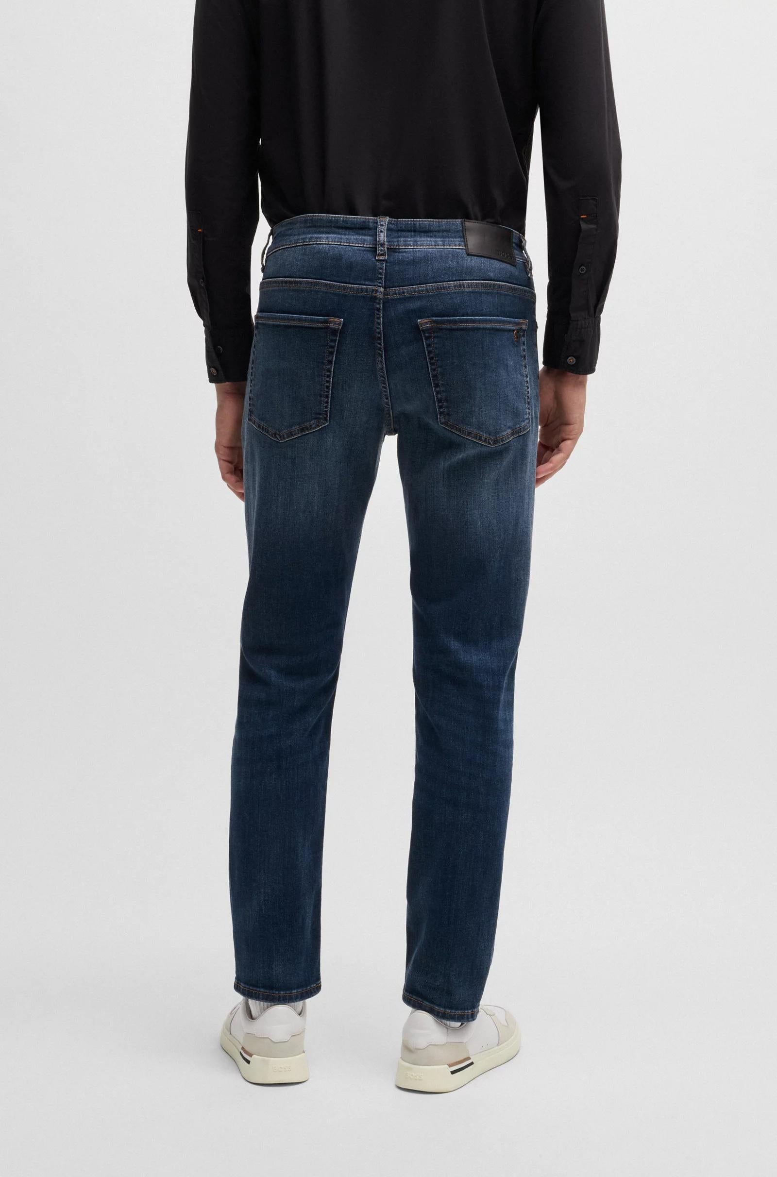 Jeans regular fit Maine in denim elasticizzato blu 50532533 422 BOSS 