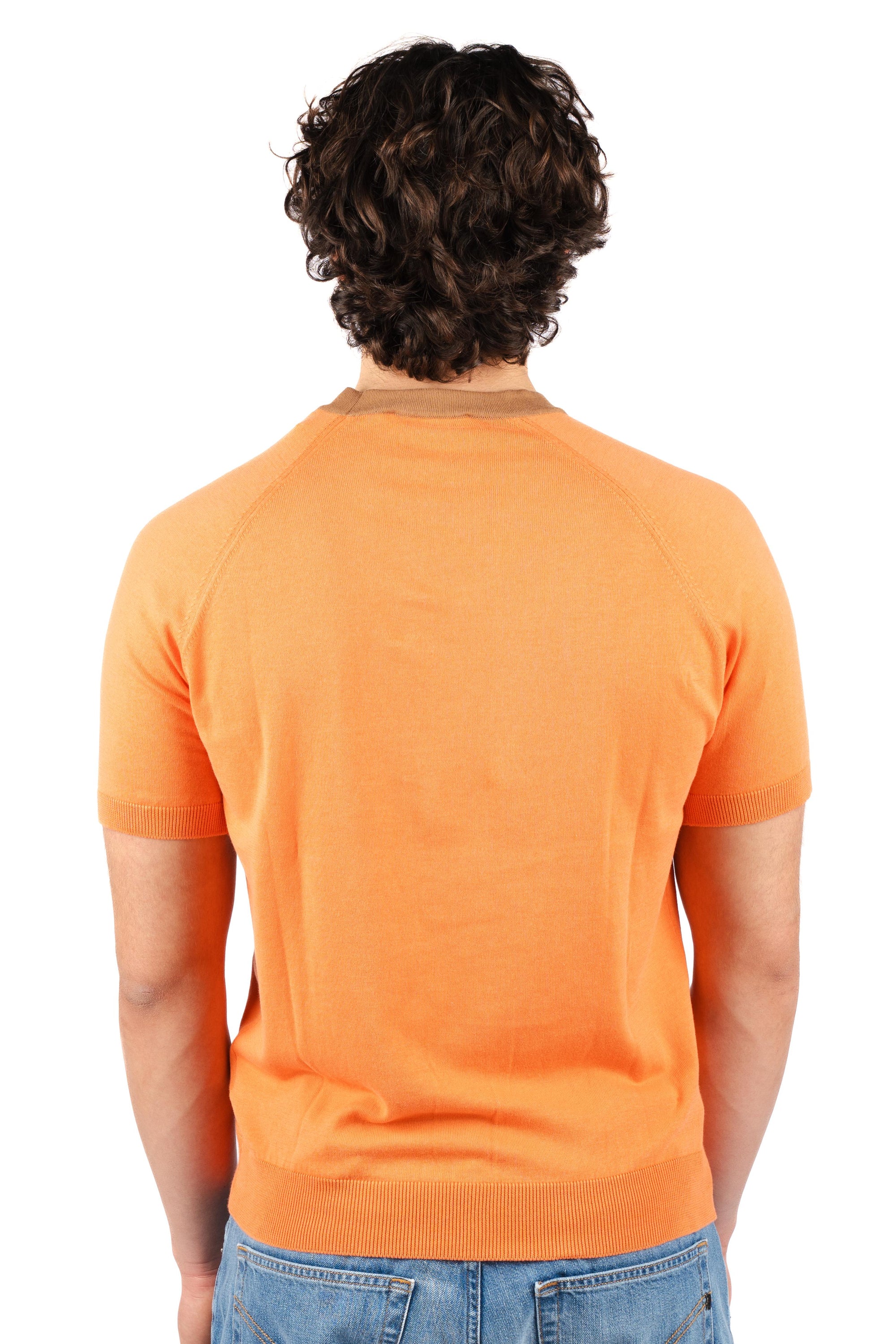 T-shirt in cotone biologico 57181/18045 335 GRAN SASSO 