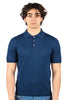 Cotton knit polo shirt