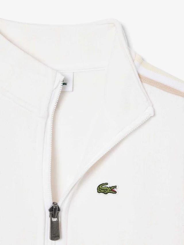 Felpa con logo all over 847108 W8L LACOSTE 