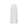 Pantaloni in lino con coulisse