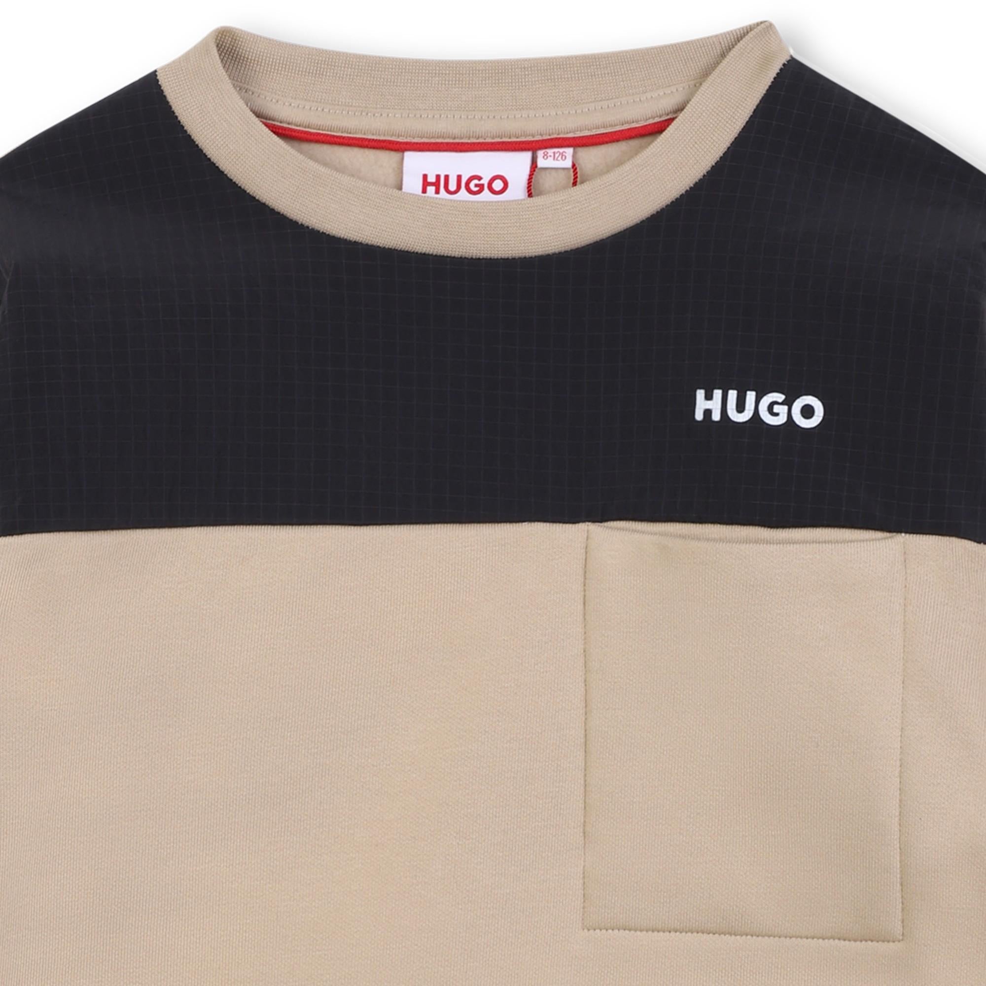 Felpa girocollo HUGO G00449 P90A HUGO 