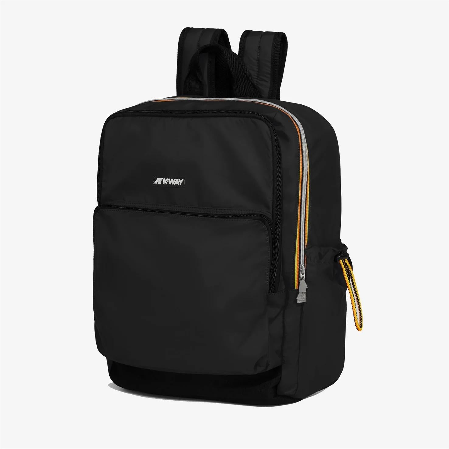 Zaino  unisex nero con scomparto imbottito per laptop K4112XW USY K-WAY ACCESSORIES 
