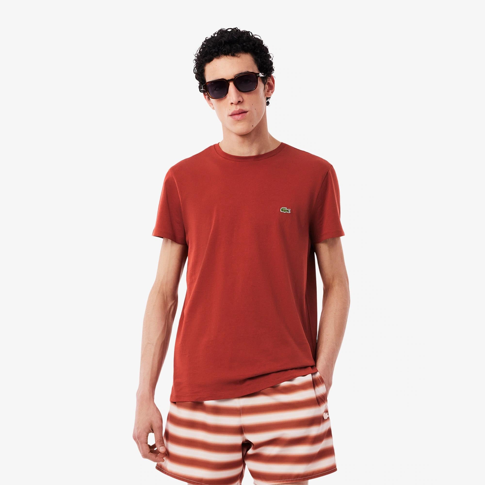 T-shirt in cotone Pima TH6709 AFS LACOSTE 