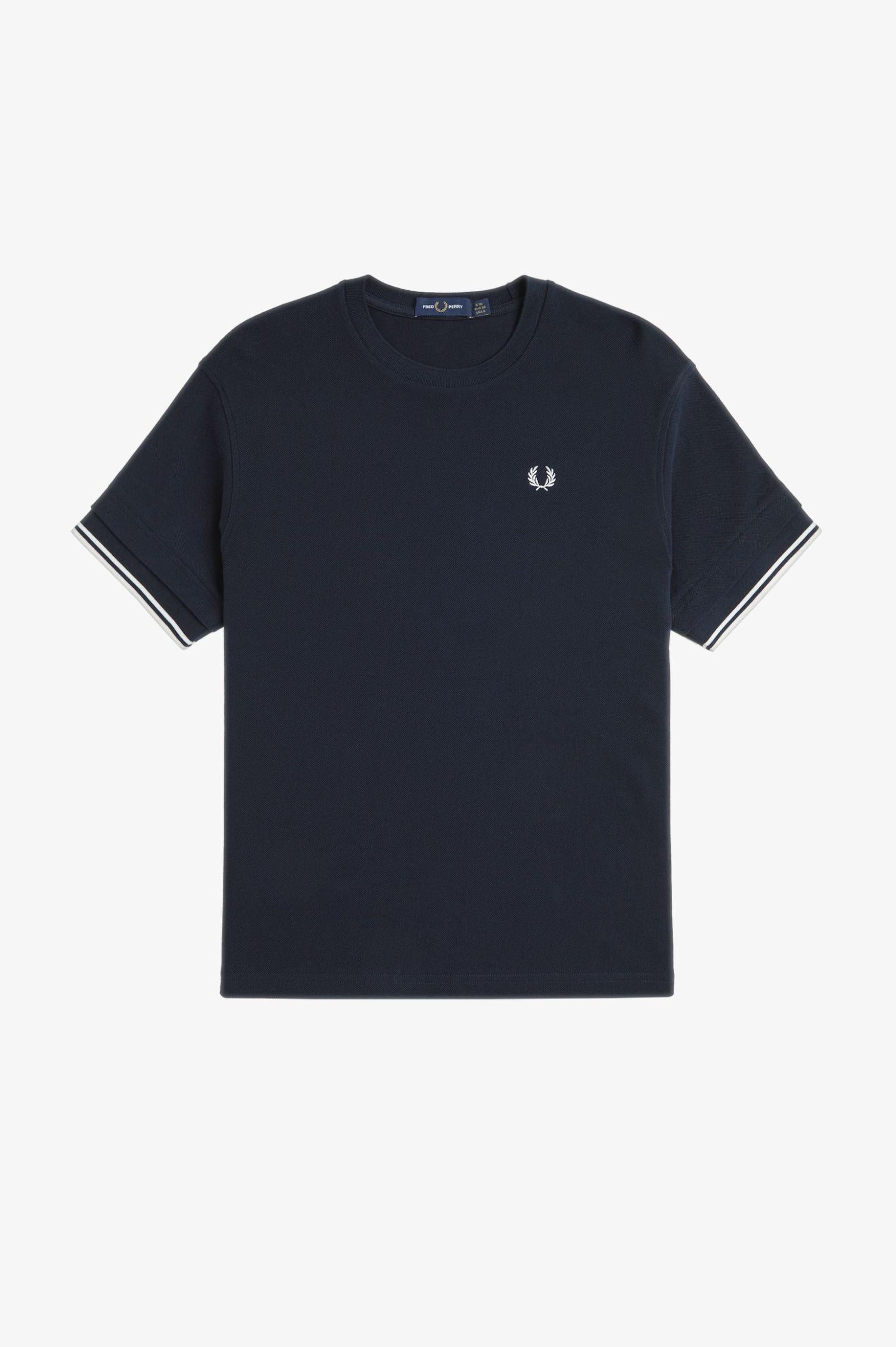 T-shirt in pique' G916753 608 FRED PERRY 