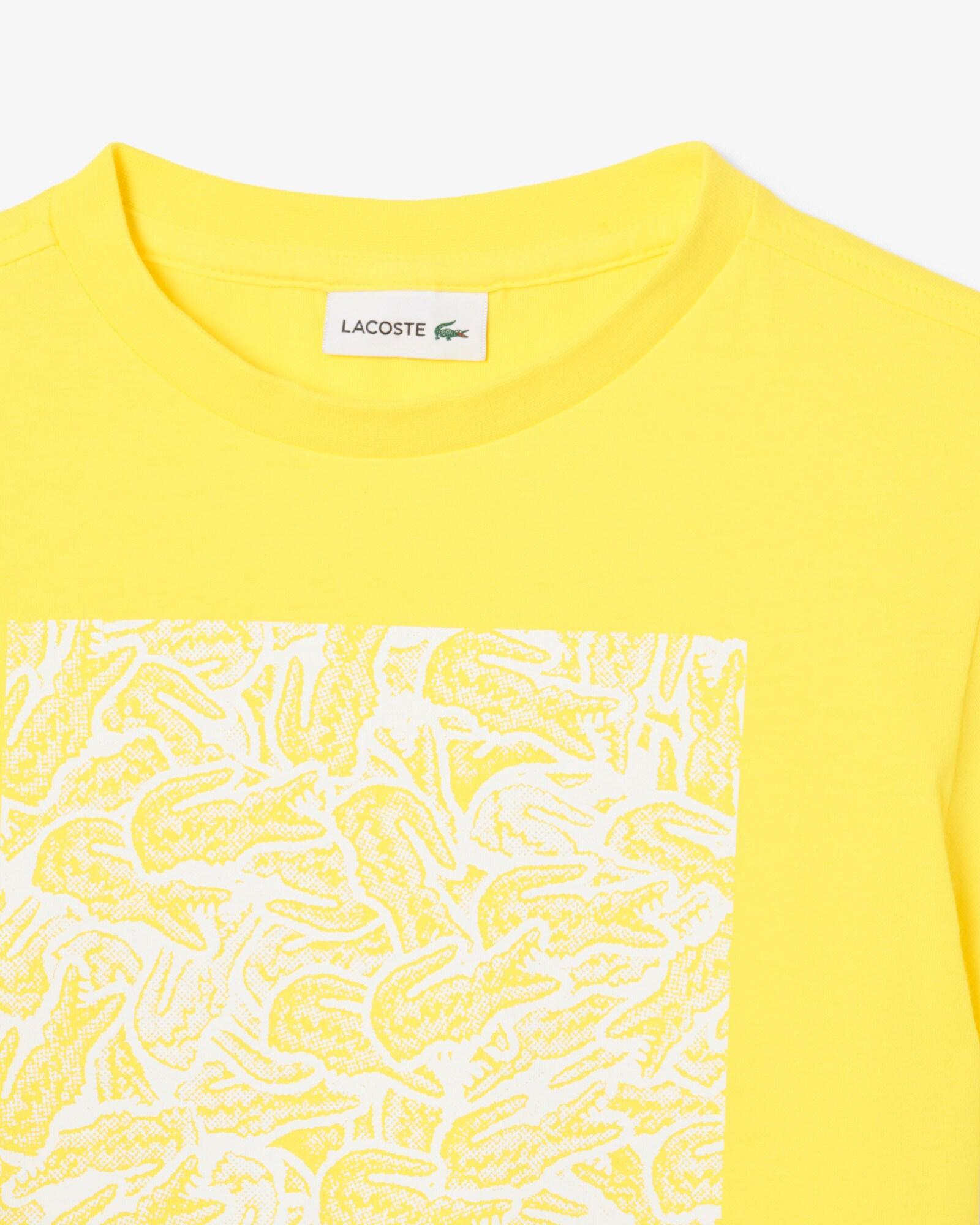 T-shirt con stampa TJ8457 Z6S LACOSTE 