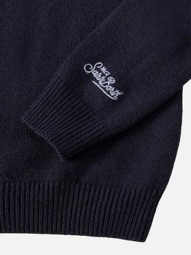 Girocollo Douglas in misto cashmere con jacquard Sciupa Femmine DOU0001 02011I MC2 SAINT BARTH 