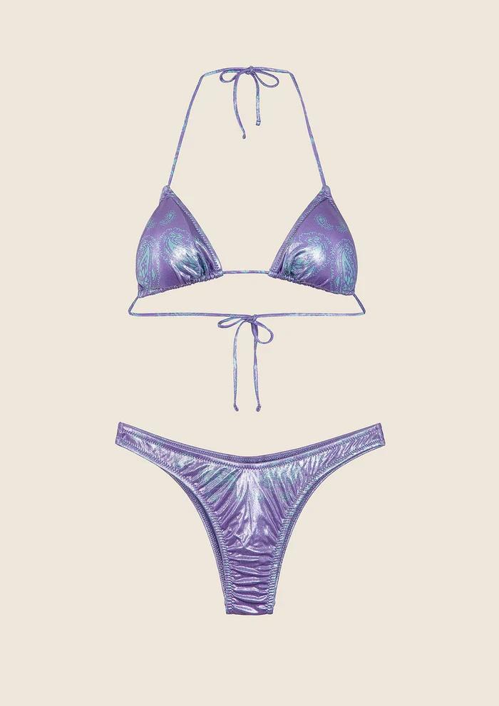 Bikini Triangolo con Slip Americano Fisso Fantasia 1030X 53 F**K 