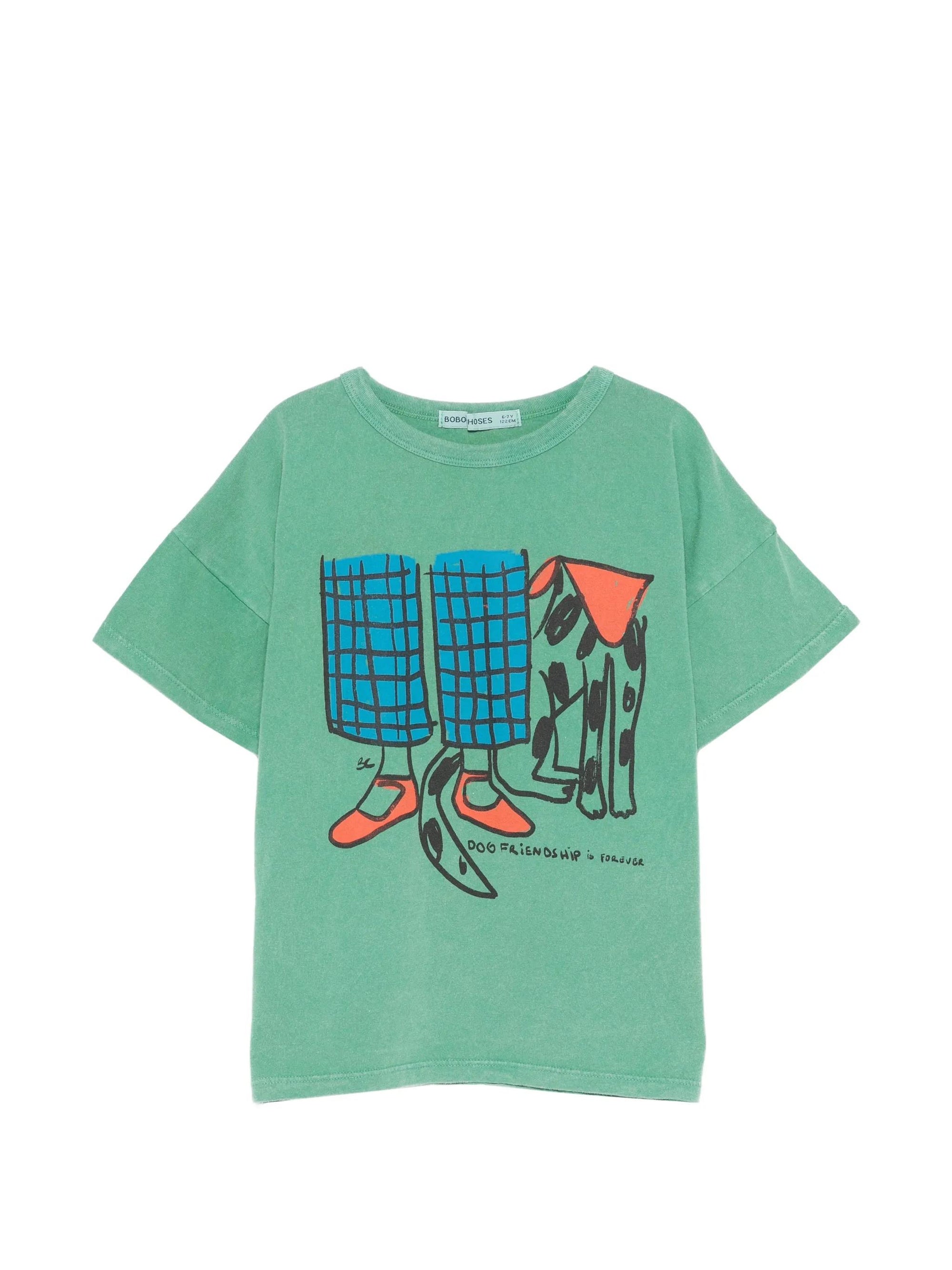 T-shirt Dog Friendship B126AC006 311 BOBO CHOSES 