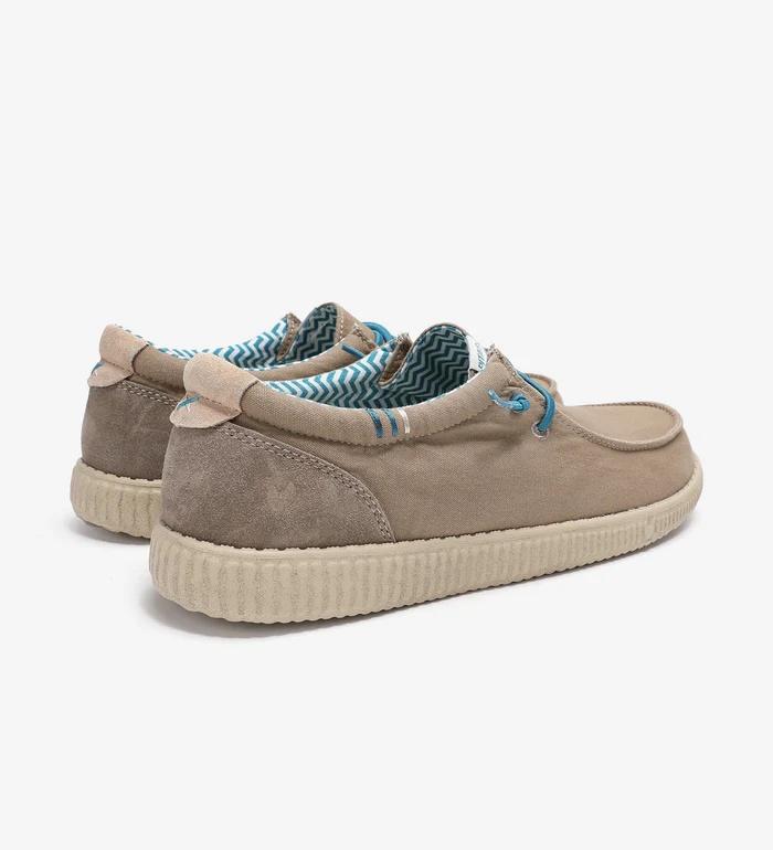 Scarpa in cotone e camoscio WP150LEDRO 27 PITAS 