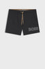 Boxer da mare con logo stampato a contorno