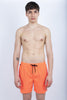 Costume da bagno corto vita elasticata Stretch arancione
