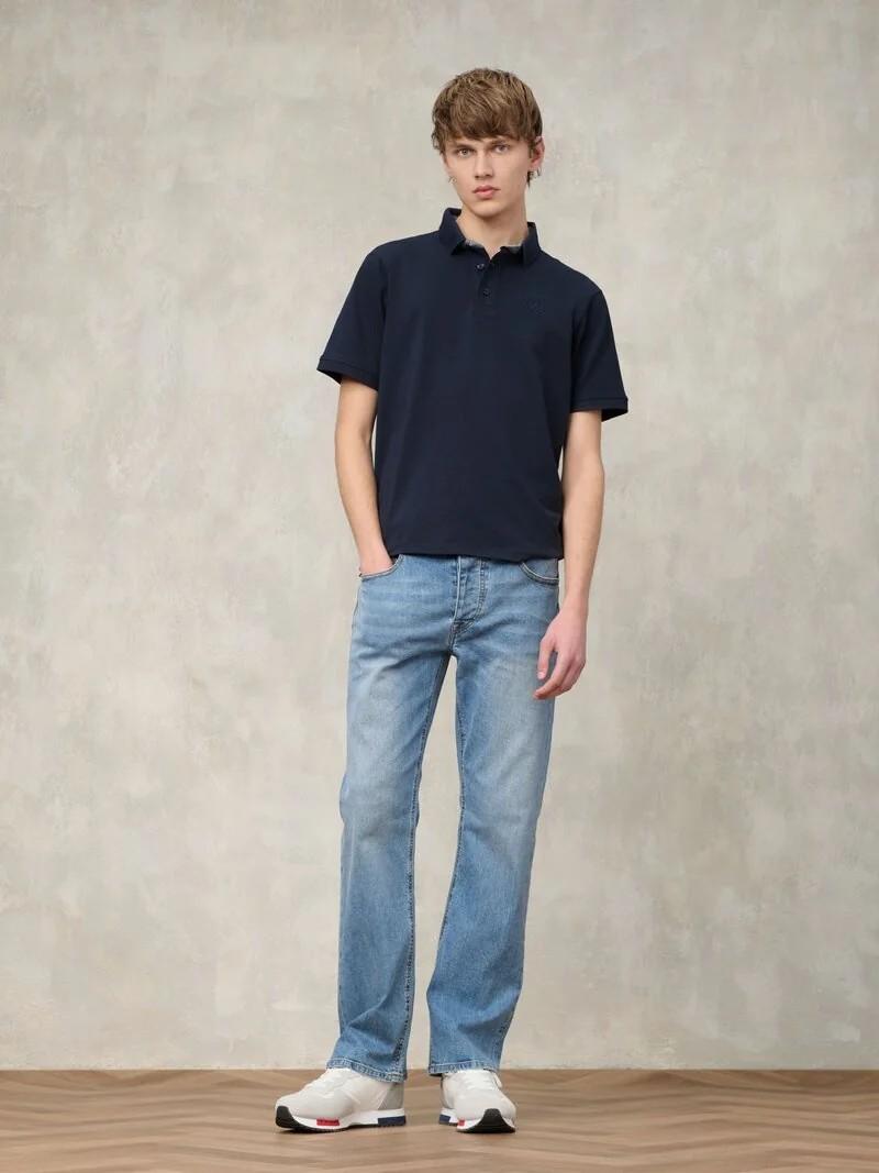 Polo in piquet Philp 26SBLUT02321 888 BLAUER 