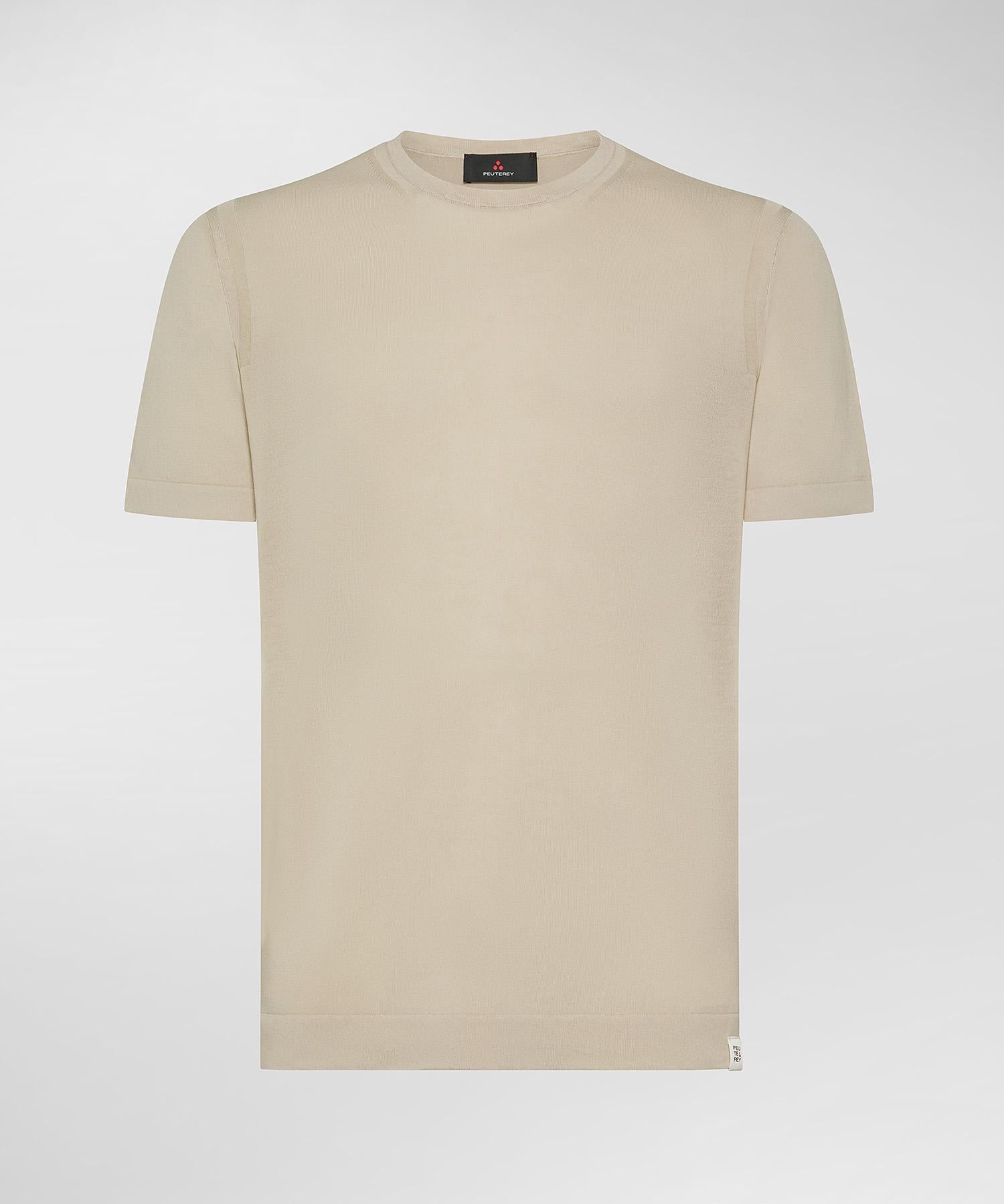 Nias FRS 02 T-Shirt in Tricot di cotone amaretto PEU5457 859 PEUTEREY 