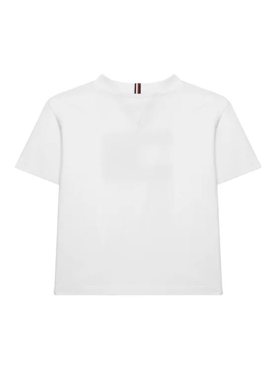 T-shirt con logo stampato KB0KB10340J YBR TOMMY HILFIGER 