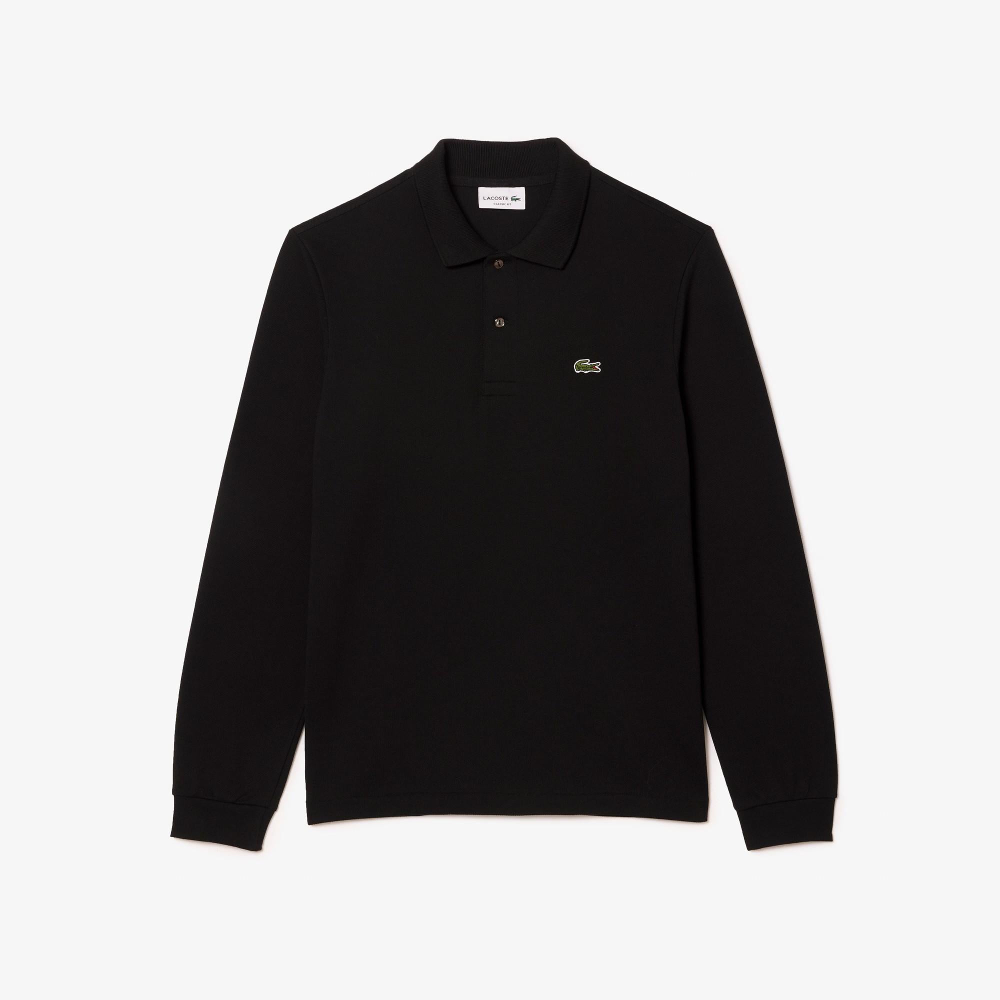 Polo maniche lunghe in piquet di cotone L1312 031 LACOSTE 