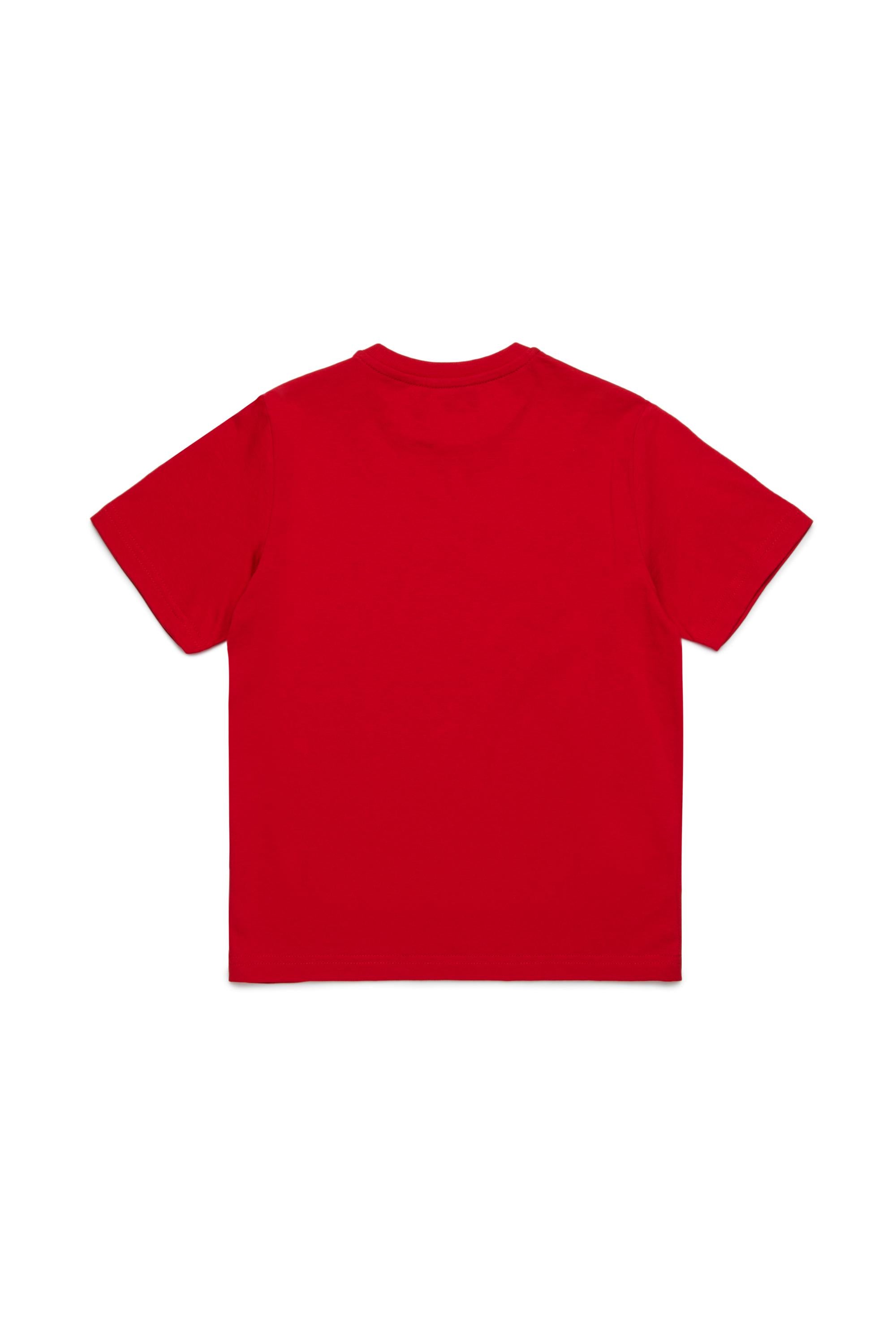 D2Kids Junior Logo T-shirt Red DQ2823D004G DQ405 DSQUARED2 